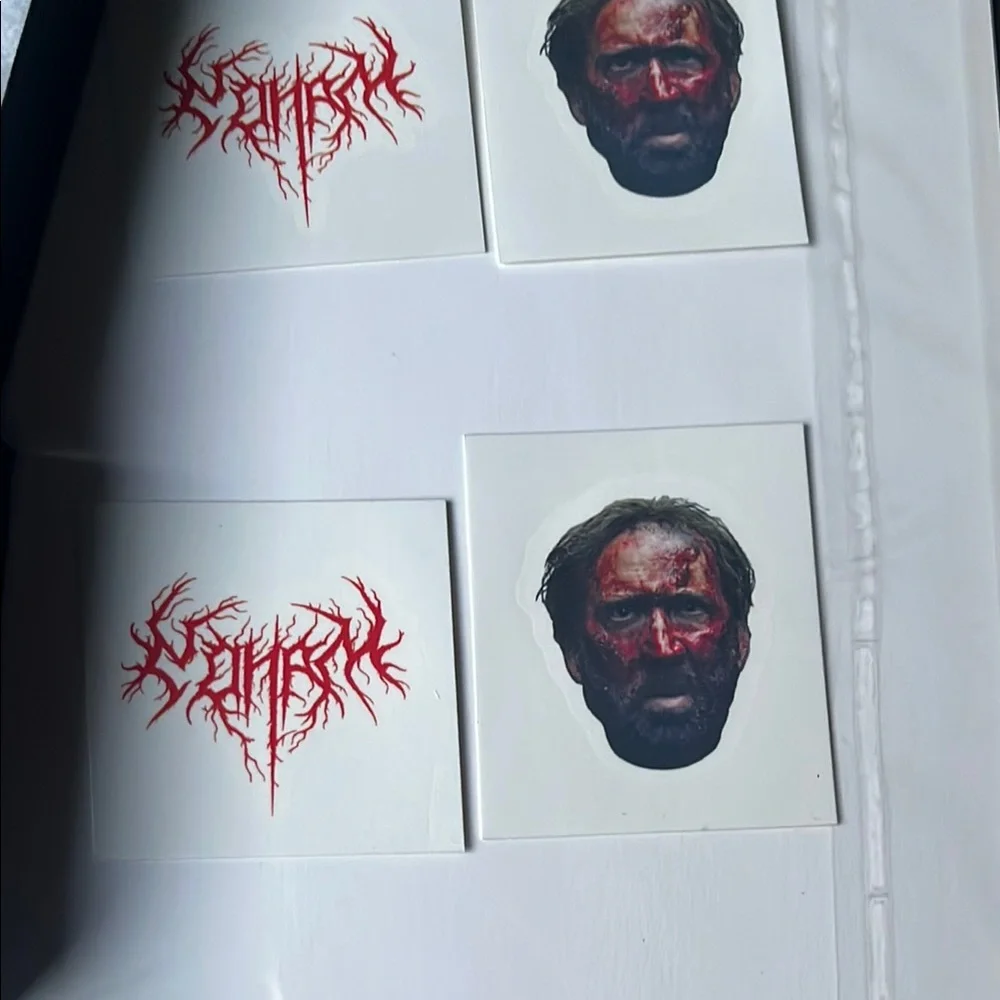 Legion M.  Mandy movie collector pins.